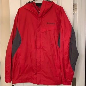 Columbia Rain Jacket Size Medium